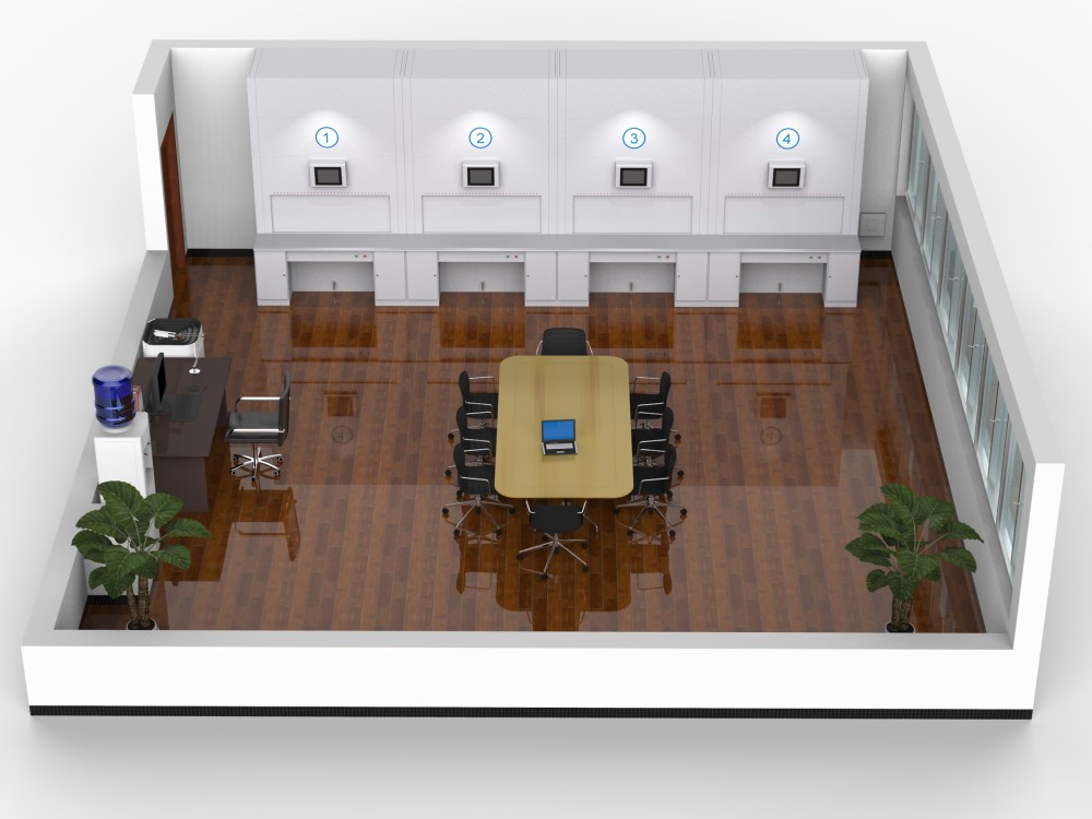 自动选层档案柜