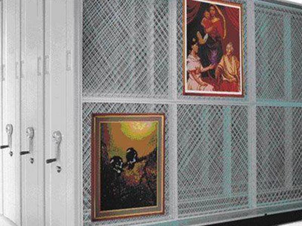 字画、油画密集架 (4)